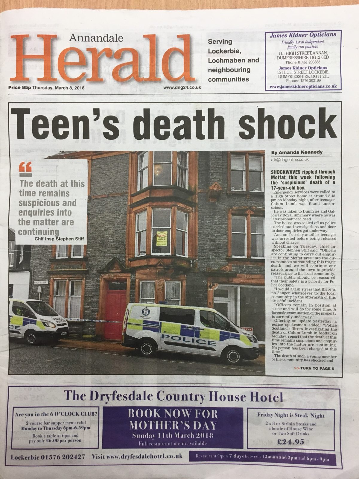 Annandale Herald 20180308